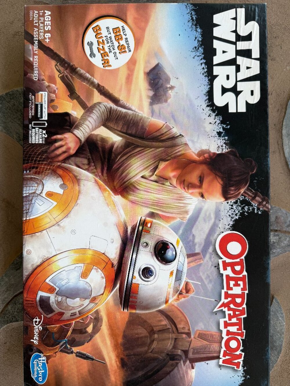 Star Wars BB-8 Operation Board Game Hasbro Complete - pre owned